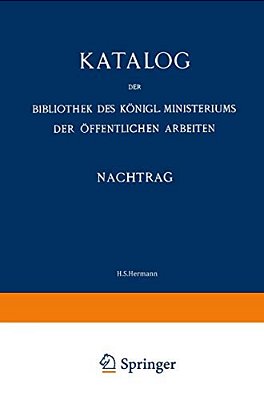 Katalog: Nachtrag (1907-13)-..