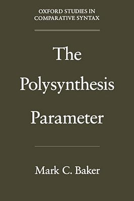 The Polysynthesis Parameter-..