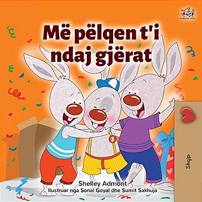 I Love To Share (Albanian Children's Book)-..