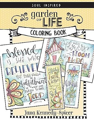 Garden Of Life: A Soul Inspired Color Book-..