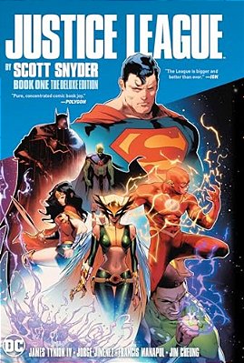 Justice League By Scott Snyder Book One Deluxe Edition-..