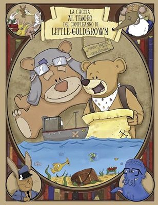 La Caccia Al Tesoro Del Compleanno Di Little Goldbrown-..