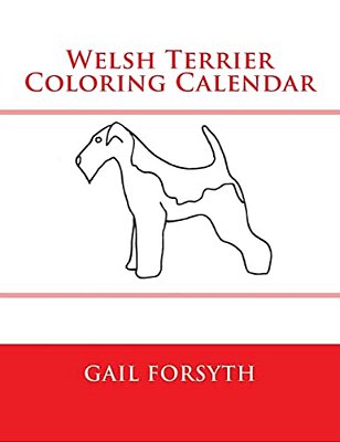 Welsh Terrier Coloring Calendar-..