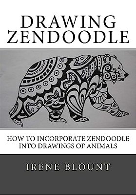 Drawing Zendoodle: How To Incorporate Zendoodle Into Drawings Of Animals-..