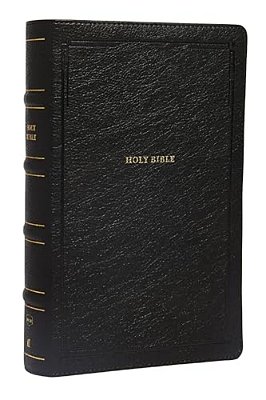 Nkjv, Reference Bible, Personal Size Large Print, Leathersoft, Black, Red Letter Edition, Comfort Print: Holy Bible, New King James Version-..
