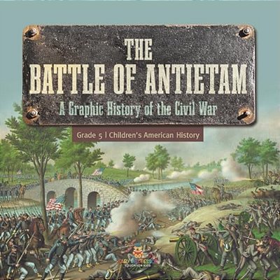 The Battle Of Antietam A Graphic History Of The Civil War Grade 5 Children's American History-..