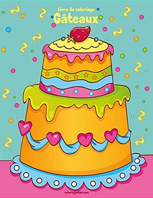 Livre De Coloriage Gâteaux 1-..