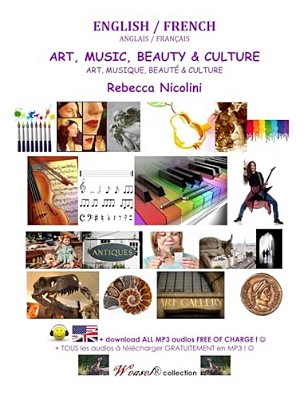 English/French: Art, Music, Beauty & Culture: Color Version-..