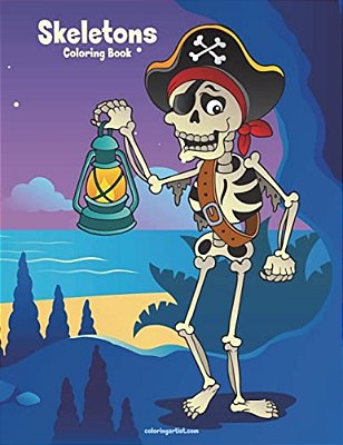 Skeletons Coloring Book 1-..