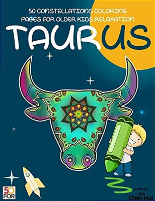 Taurus 50 Coloring Pages For Older Kids Relaxation-..