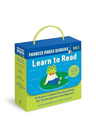 Phonics Makes Readers: Learn To Read Box 2: 15 Books To Build Reading Skills For Kindergarten And Beyond-..