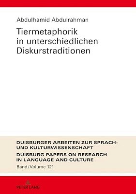 Tiermetaphorik In Unterschiedlichen Diskurstraditionen-..