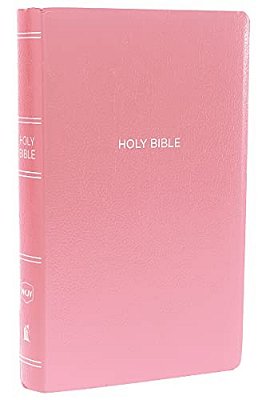 Nkjv, Gift And Award Bible, Leather-Look, Pink, Red Letter Edition-..