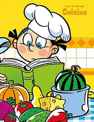 Livre De Coloriage Cuisine 1-..