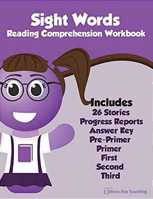 Sight Words Reading Comprehension Workbook-..