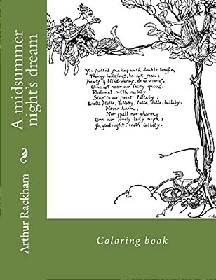 A Midsummer Night's Dream: Coloring Book-..