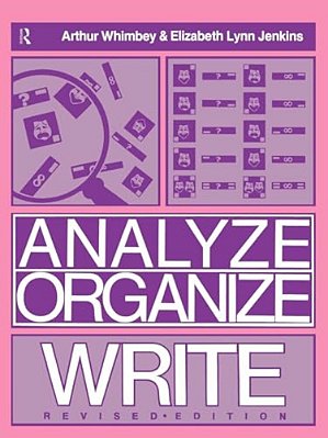 Analyze, Organize, Write-..