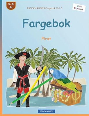 Brockhausen Fargebok Vol. 5 - Fargebok: Pirat-..