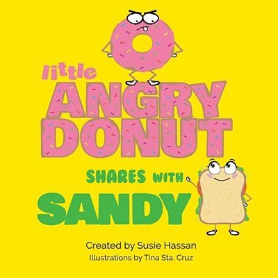 Little Angry Donut Shares With Sandy-..