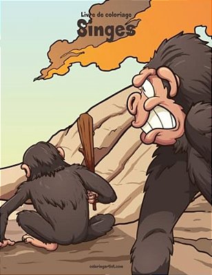 Livre De Coloriage Singes 2-..