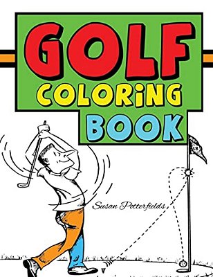 Golf Coloring Book-..