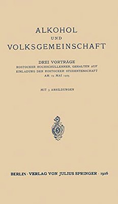 Alkohol Und Volksgemeinschaft-..