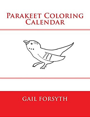 Parakeet Coloring Calendar-..