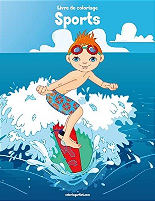 Livre De Coloriage Sports 1-..