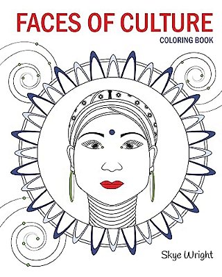 Faces Of Culture Coloring Book-..