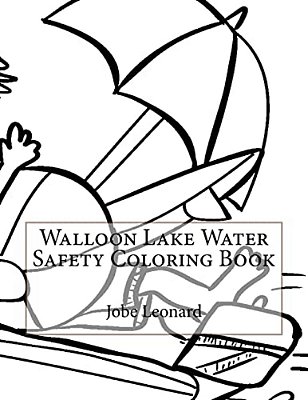 Walloon Lake Water Safety Coloring Book-..