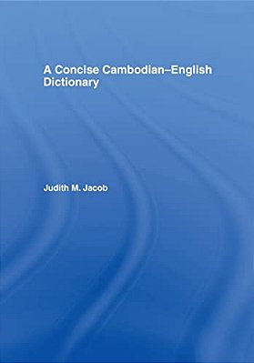 A Concise Cambodian-English Dictionary-..