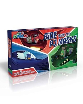 Ride With The Pj Masks (Boxed Set): To The Cat-Car!; GO, GO, Gekko-Mobile!; Fly High, Owl Glider!-..