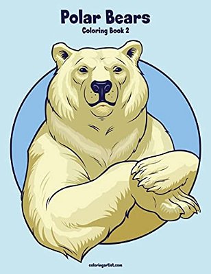 Polar Bears Coloring Book 2-..