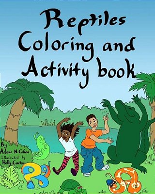 Reptiles Coloring And Activity Book-..