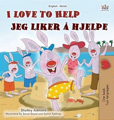 I Love To Help (English Norwegian Bilingual Children's Book)-..
