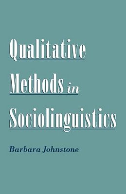 Qualitative Methods In Sociolinguistics-..