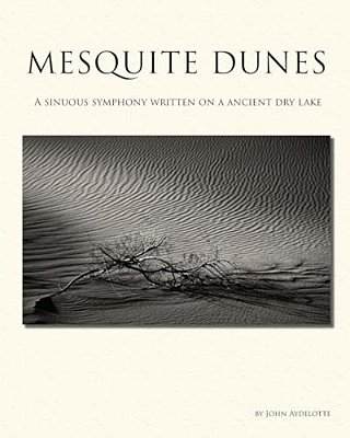 Mesquite Dunes: A Sinuous Symphony Written On A Ancient Dry Lake-..