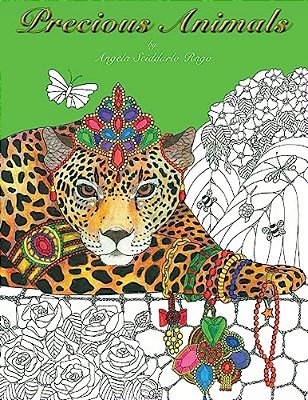 Precious Animals Coloring Book (Adult Coloring)-..