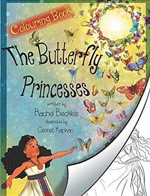 The Butterfly Princesses Colouring Book-..