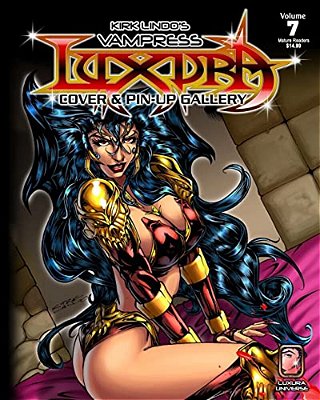 Kirk Lindo's Vampress Luxura V7: Cover & Pin-Up Gallery-..