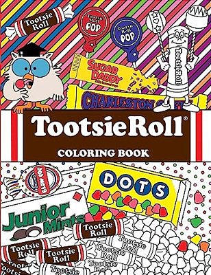 Tootsie Roll Coloring Book: 24 Page Coloring Book-..