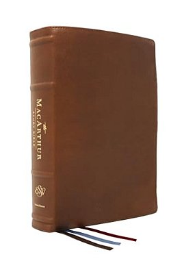 The Esv, Macarthur Study Bible, 2ND Edition, Premium Goatskin Leather, Brown, Premier Collection: Unleashing God's Truth One Verse At A Time-..