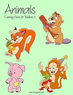 Animals Coloring Book For Toddlers 2-..