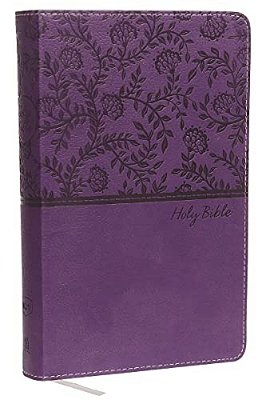 Nkjv, Deluxe Gift Bible, Imitation Leather, Purple, Red Letter Edition-..