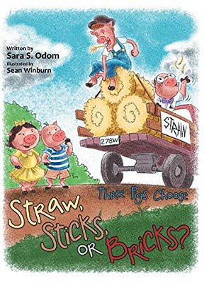 Straw, Sticks, Or Bricks?: Three Pigs Choose-..