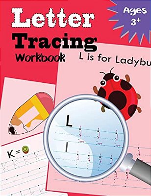 Letter Tracing Workbook: Kindergarten Tracing Workbook-..