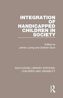 Integration Of Handicapped Children In Society-..