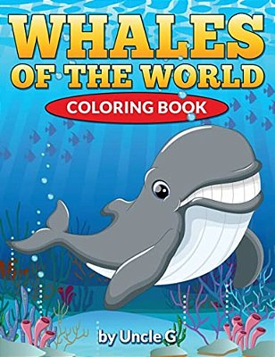 Whales Of The World Coloring Book-..