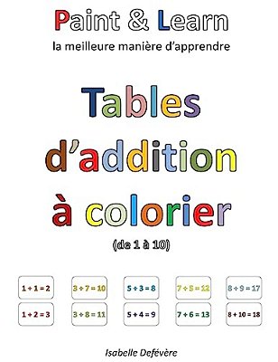 Tables D'Addition À Colorier (De 1 À 10)-..