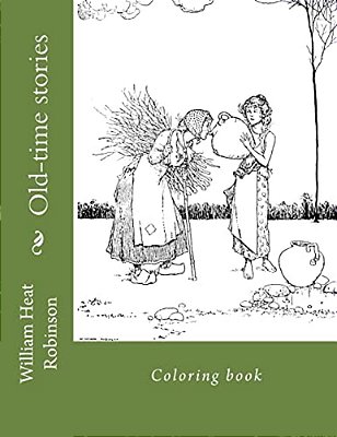 Old-Time Stories: Coloring Book-..